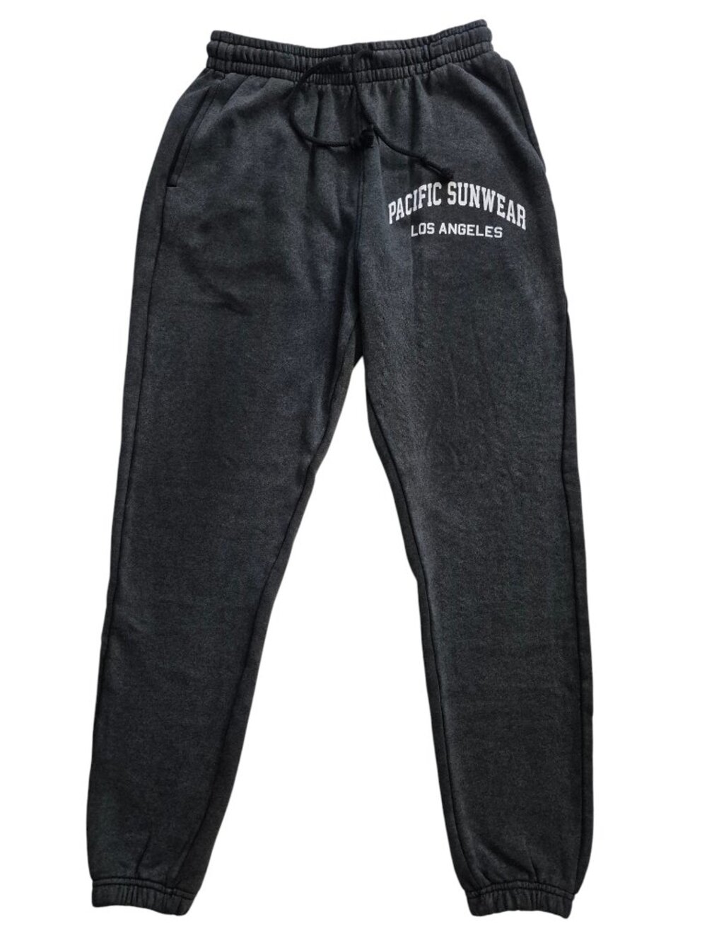 Pacsun Heavyweight Cotton Blend Joggers Dark Charcoal Gray Size M